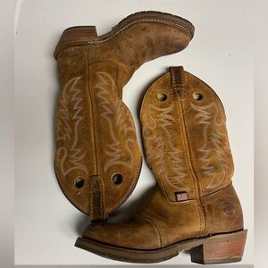 Lightly used Double H Daniela cowboy boots